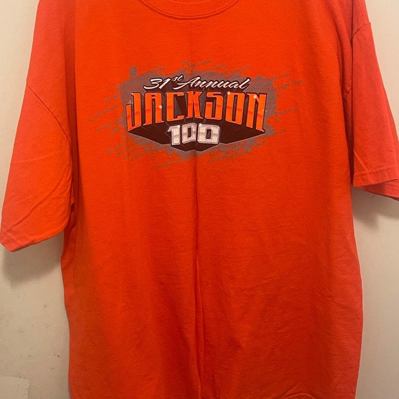 31st Annual Jackson‎ 100 Brownstown Indiana Speedway Racing Shirt L Large - Picture 1 of 4